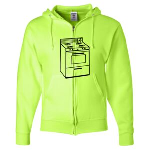 Unisex NuBlend® Full-Zip Hooded Sweatshirt Thumbnail