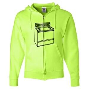 Unisex NuBlend® Full-Zip Hooded Sweatshirt Thumbnail