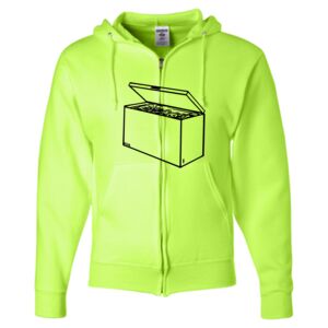 Unisex NuBlend® Full-Zip Hooded Sweatshirt Thumbnail