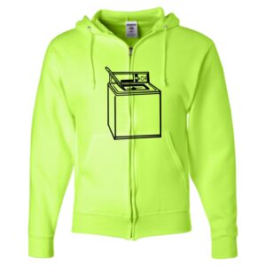 Unisex NuBlend® Full-Zip Hooded Sweatshirt Thumbnail
