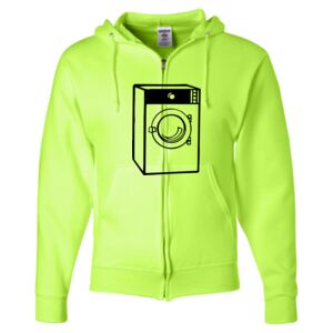 Unisex NuBlend® Full-Zip Hooded Sweatshirt Thumbnail