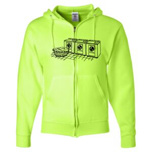 Unisex NuBlend® Full-Zip Hooded Sweatshirt Thumbnail