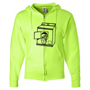 Unisex NuBlend® Full-Zip Hooded Sweatshirt Thumbnail
