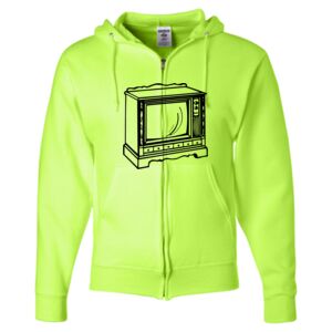 Unisex NuBlend® Full-Zip Hooded Sweatshirt Thumbnail