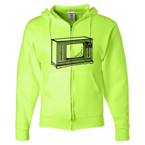 Unisex NuBlend® Full-Zip Hooded Sweatshirt Thumbnail