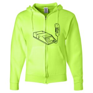 Unisex NuBlend® Full-Zip Hooded Sweatshirt Thumbnail