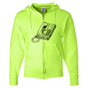 Unisex NuBlend® Full-Zip Hooded Sweatshirt Thumbnail
