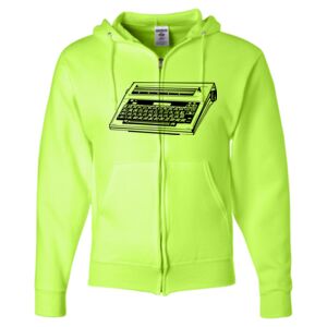 Unisex NuBlend® Full-Zip Hooded Sweatshirt Thumbnail