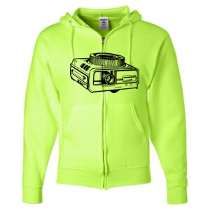 Unisex NuBlend® Full-Zip Hooded Sweatshirt Thumbnail