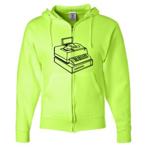 Unisex NuBlend® Full-Zip Hooded Sweatshirt Thumbnail