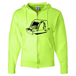 Unisex NuBlend® Full-Zip Hooded Sweatshirt Thumbnail