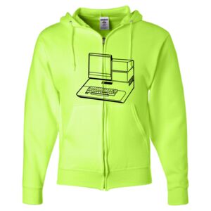 Unisex NuBlend® Full-Zip Hooded Sweatshirt Thumbnail