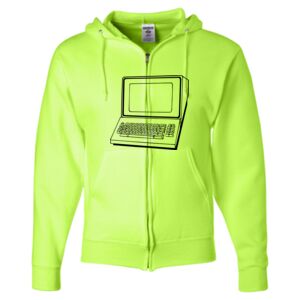 Unisex NuBlend® Full-Zip Hooded Sweatshirt Thumbnail