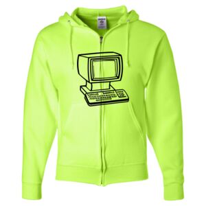 Unisex NuBlend® Full-Zip Hooded Sweatshirt Thumbnail