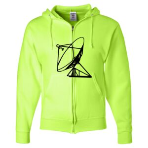 Unisex NuBlend® Full-Zip Hooded Sweatshirt Thumbnail