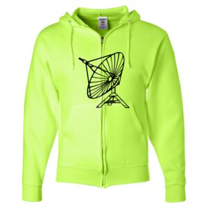 Unisex NuBlend® Full-Zip Hooded Sweatshirt Thumbnail