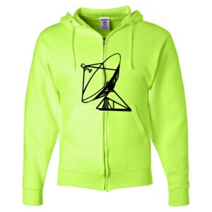Unisex NuBlend® Full-Zip Hooded Sweatshirt Thumbnail