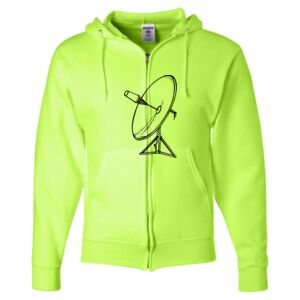 Unisex NuBlend® Full-Zip Hooded Sweatshirt Thumbnail