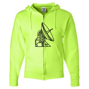 Unisex NuBlend® Full-Zip Hooded Sweatshirt Thumbnail