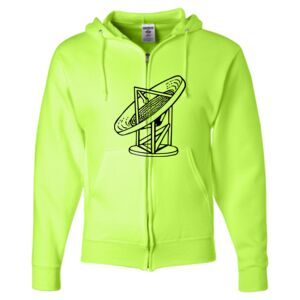 Unisex NuBlend® Full-Zip Hooded Sweatshirt Thumbnail