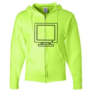 Unisex NuBlend® Full-Zip Hooded Sweatshirt Thumbnail