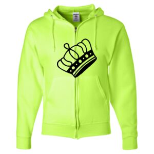 Unisex NuBlend® Full-Zip Hooded Sweatshirt Thumbnail