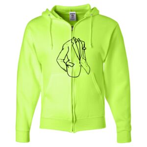 Unisex NuBlend® Full-Zip Hooded Sweatshirt Thumbnail