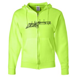 Unisex NuBlend® Full-Zip Hooded Sweatshirt Thumbnail