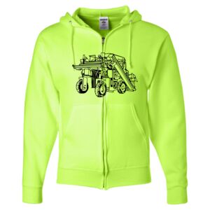 Unisex NuBlend® Full-Zip Hooded Sweatshirt Thumbnail