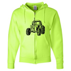Unisex NuBlend® Full-Zip Hooded Sweatshirt Thumbnail
