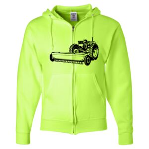 Unisex NuBlend® Full-Zip Hooded Sweatshirt Thumbnail