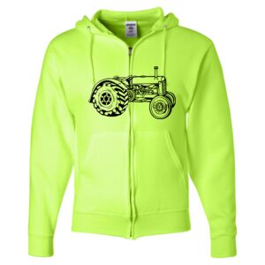Unisex NuBlend® Full-Zip Hooded Sweatshirt Thumbnail