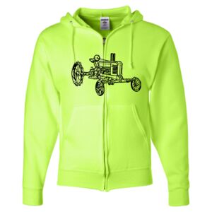 Unisex NuBlend® Full-Zip Hooded Sweatshirt Thumbnail
