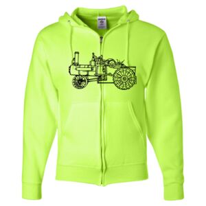 Unisex NuBlend® Full-Zip Hooded Sweatshirt Thumbnail