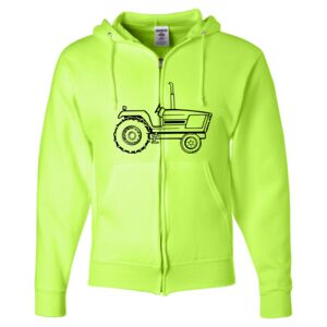 Unisex NuBlend® Full-Zip Hooded Sweatshirt Thumbnail