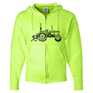 Unisex NuBlend® Full-Zip Hooded Sweatshirt Thumbnail