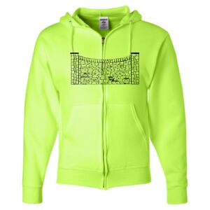Unisex NuBlend® Full-Zip Hooded Sweatshirt Thumbnail