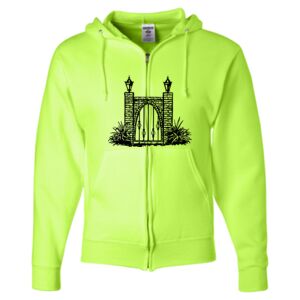 Unisex NuBlend® Full-Zip Hooded Sweatshirt Thumbnail