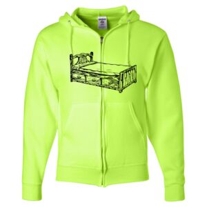 Unisex NuBlend® Full-Zip Hooded Sweatshirt Thumbnail