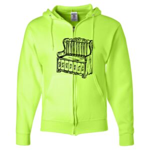 Unisex NuBlend® Full-Zip Hooded Sweatshirt Thumbnail