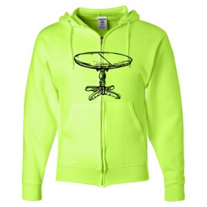 Unisex NuBlend® Full-Zip Hooded Sweatshirt Thumbnail
