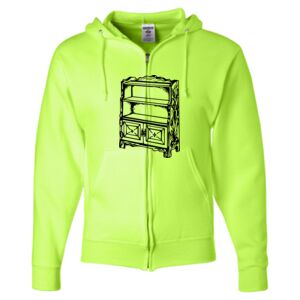 Unisex NuBlend® Full-Zip Hooded Sweatshirt Thumbnail