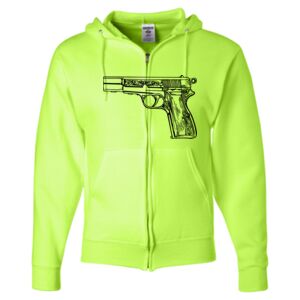 Unisex NuBlend® Full-Zip Hooded Sweatshirt Thumbnail