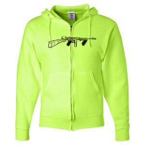 Unisex NuBlend® Full-Zip Hooded Sweatshirt Thumbnail