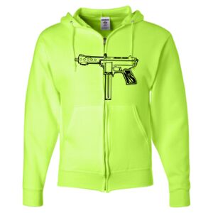 Unisex NuBlend® Full-Zip Hooded Sweatshirt Thumbnail