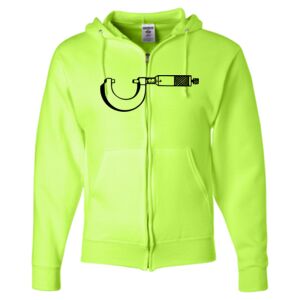 Unisex NuBlend® Full-Zip Hooded Sweatshirt Thumbnail