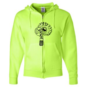 Unisex NuBlend® Full-Zip Hooded Sweatshirt Thumbnail