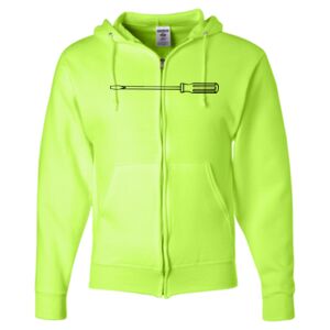 Unisex NuBlend® Full-Zip Hooded Sweatshirt Thumbnail