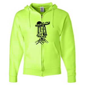 Unisex NuBlend® Full-Zip Hooded Sweatshirt Thumbnail