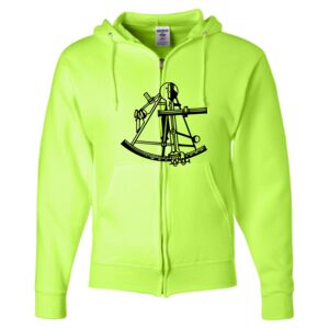 Unisex NuBlend® Full-Zip Hooded Sweatshirt Thumbnail
